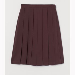 NWT H&M pleated skirt